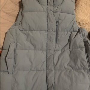 Madewell Women's Sky Blue Puffer Vest